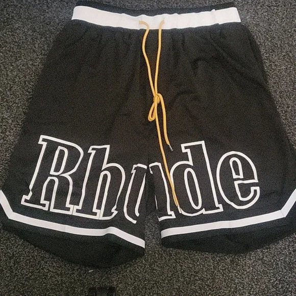 Rhude Court Logo Shorts